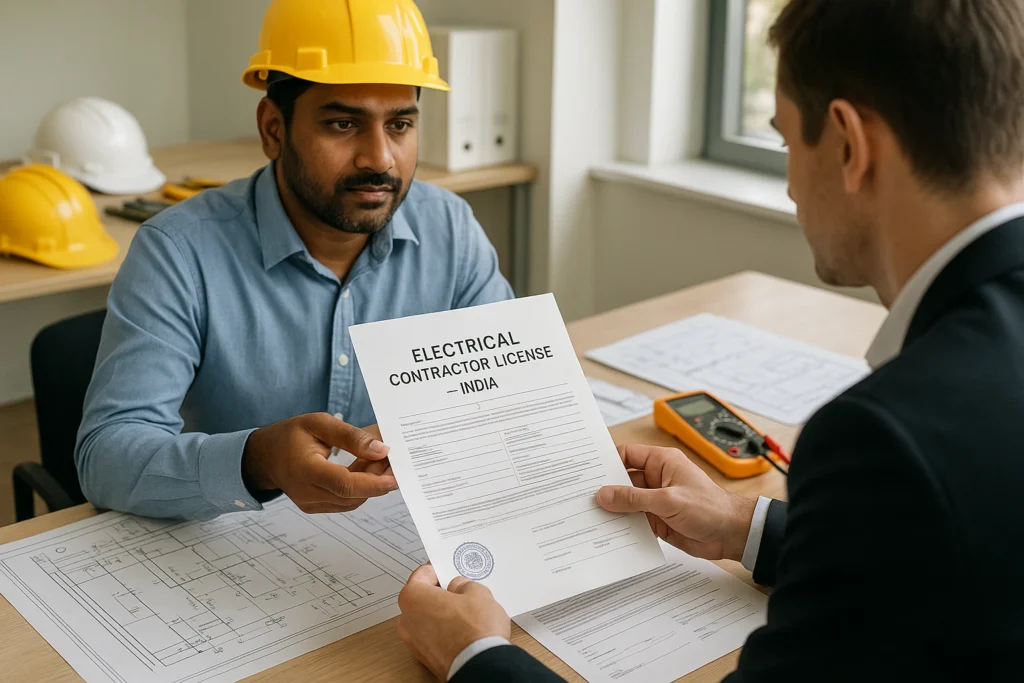 Best Electrical Contractor License Provider in India
