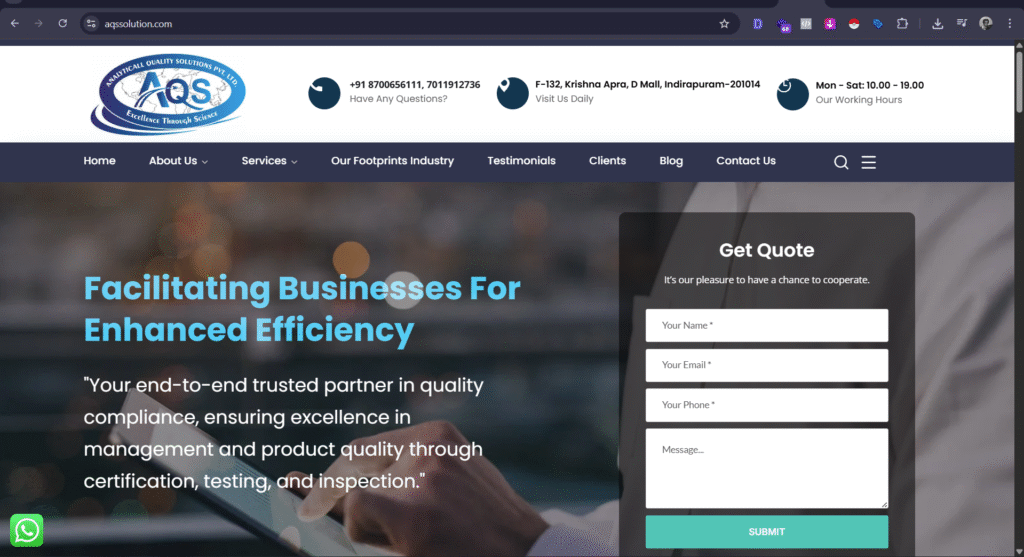 Analyticall Quality Solutions Pvt Ltd