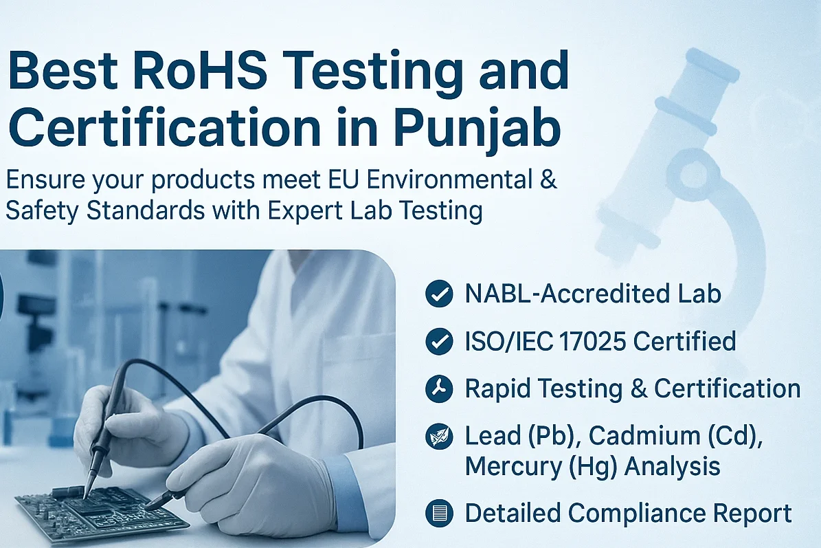 Best RoHS Testing and Certification in Punjab