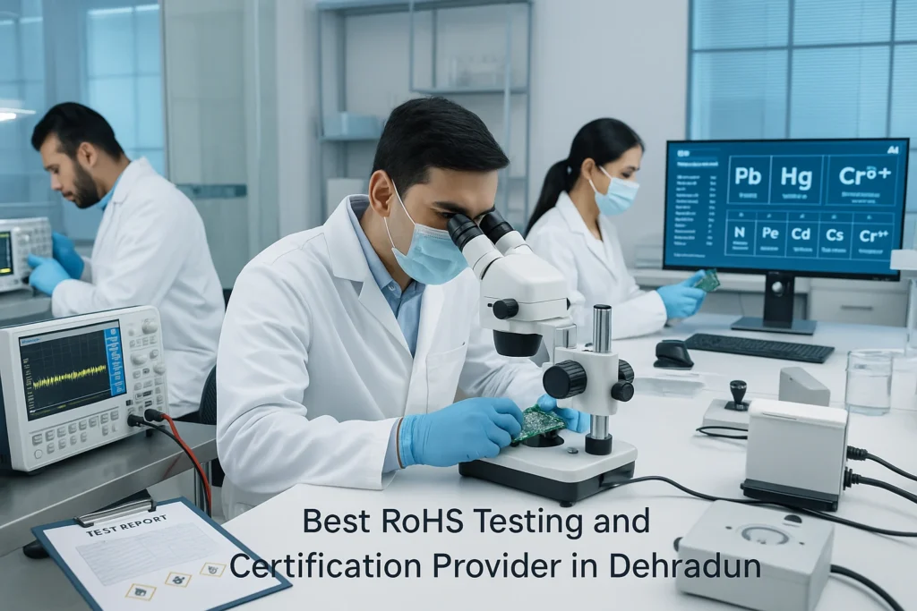 Best RoHS Testing and Certification Provider in Dehradun