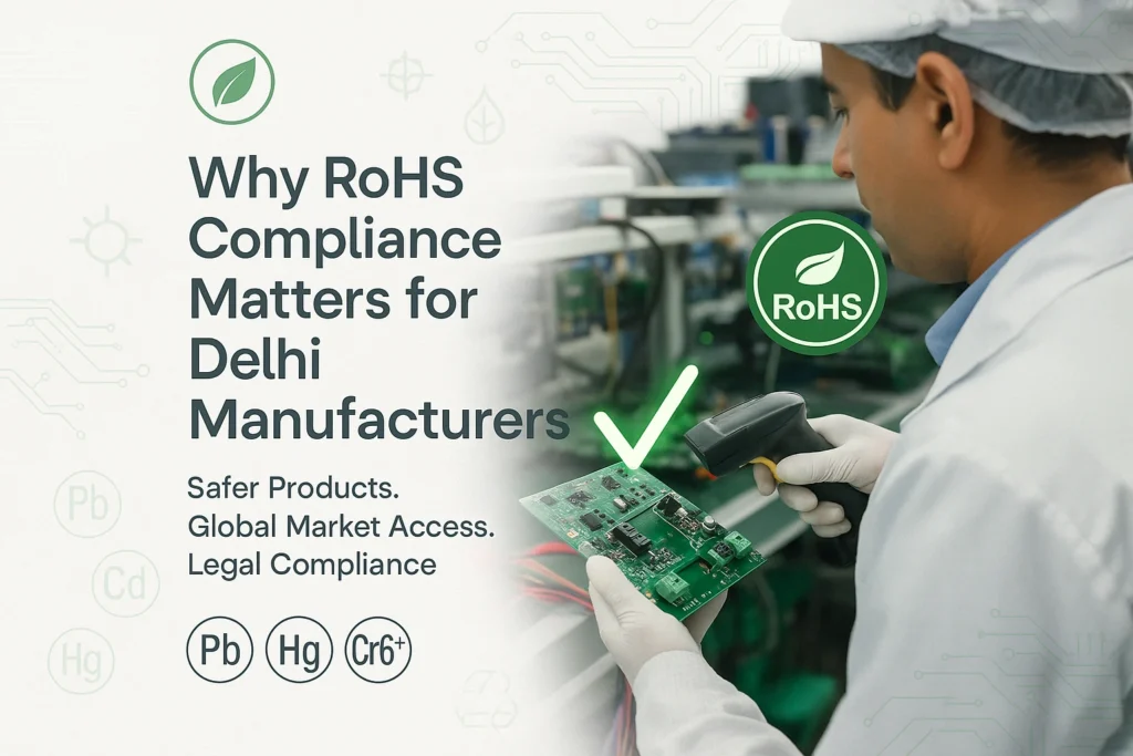 Why RoHS Compliance Matters for Delhi Manufacturers