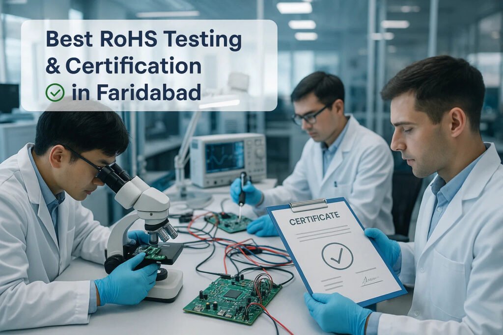 #1 Best RoHS Testing and Certification in Faridabad