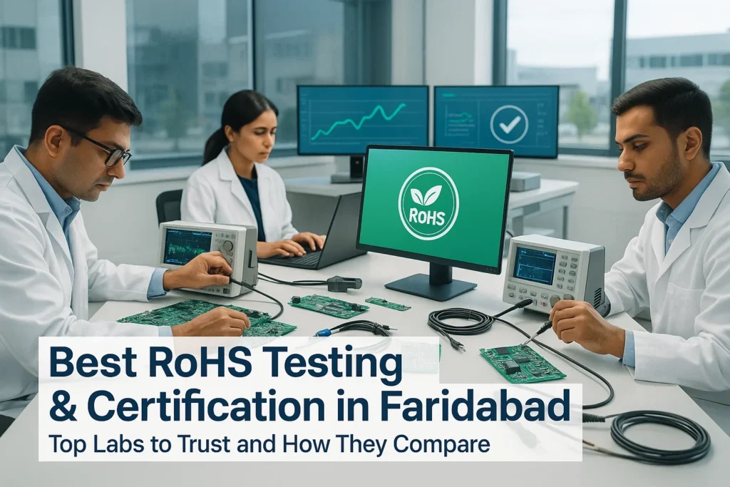 Best RohS testing & certification in Faridabad: top labs to trust and how they compare